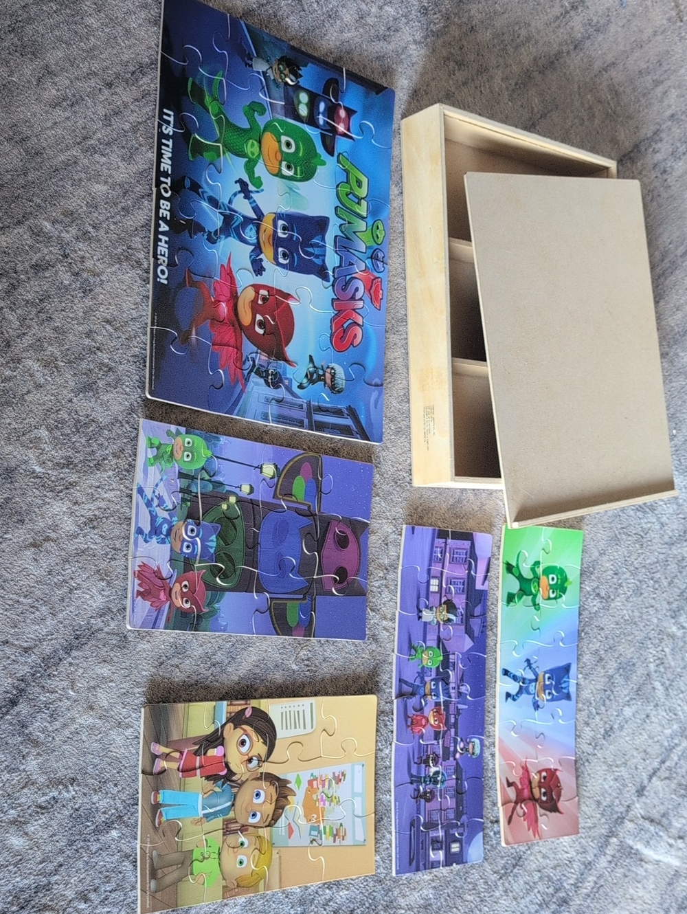 PJ Masks Wooden Pizzel Set.